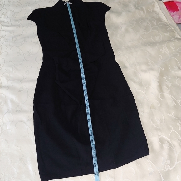 Helmut Lang Knee Length Dress, Black Size 0 - Picture 16 of 16